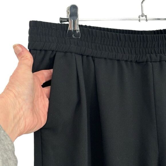 Joie Mariner Crepe Jogger Pants Black Medium - Picture 6 of 10